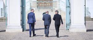 Klausurtagung auf Barockschloss Meseberg: Schöne Bilder, schlechte Stimmung