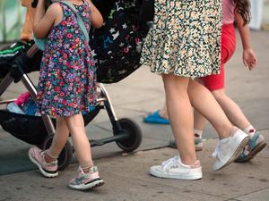 In einem Teil Berlins, der für seinen Kinderreichtum bekannt war, ändert sich das Stadtbild.