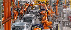 BMW-Produktion in München: Die Rendite im Autogeschäft ist nur noch einstellig.