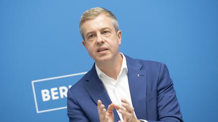 Berlins Finanzsenator Stefan Evers (CDU). 
