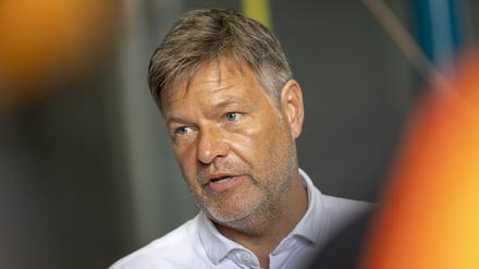 Robert Habeck (Bündnis 90/Die Grünen), Bundeswirtschaftsminister.
