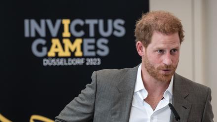 Prinz Harry, der Herzog von Sussex.