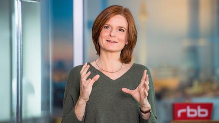 Katrin Vernau hätte die Verantwortung für den RBB gerne länger übernommen. Doch dieses Thema hat sie inzwischen abgehakt. 