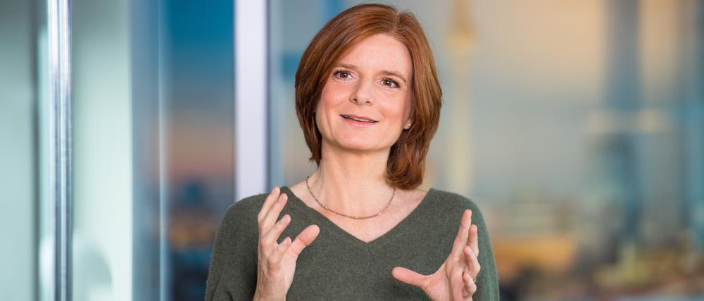 Katrin Vernau hätte die Verantwortung für den RBB gerne länger übernommen. Doch dieses Thema hat sie inzwischen abgehakt.