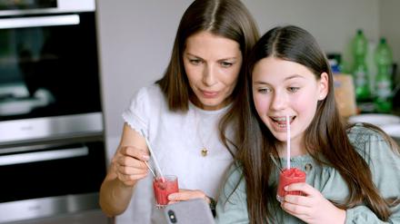 Social-Media-Star: Emilia und ihre Mutter Christina