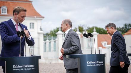 Lindner, Scholz, Habeck: Die Stimmung könnte besser sein