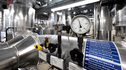 Solarthemie-Kraftwerk in Brandenburg 