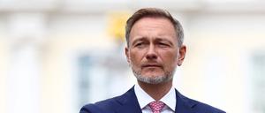 Der Bundesfinanzminister Christian Lindner (FDP).
