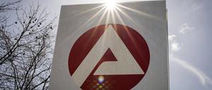 Das Logo der Agentur für Arbeit.