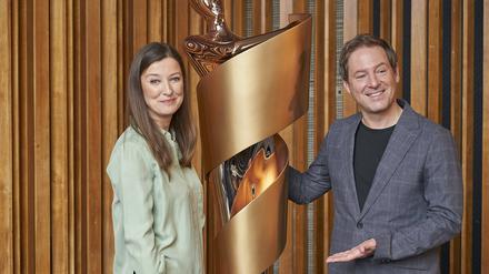 Die Akademie-Präsidenten Alexandra Maria Lara und Florian Gallenberger