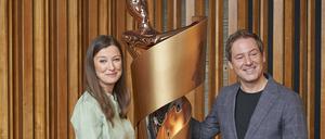 Die Akademie-Präsidenten Alexandra Maria Lara und Florian Gallenberger