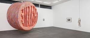 Installation view, HEUTE LEIDER NICHT, staged by Simon Mullan at DITTRICH & SCHLECHTRIEM 