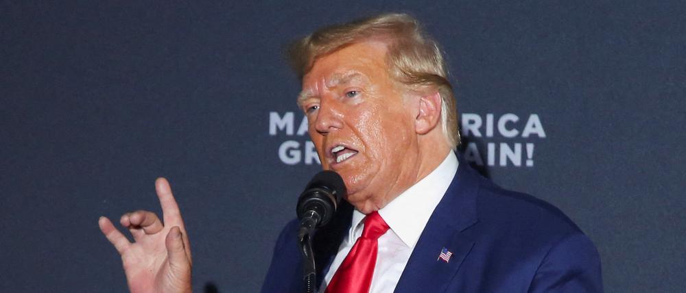 Der frühere US-Präsident Donald Trump.