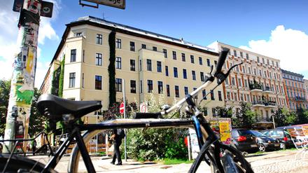 Straßenszenen der Oderberger Straße
in Berlin Prenzlauer Berg
Foto: doris spiekermann-klaas 