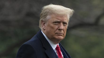 Der damalige US-Präsident Donald Trump (Archivbild)