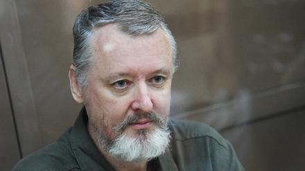 Igor Girkin in einem Gericht in Moskau am 29.08.2023.