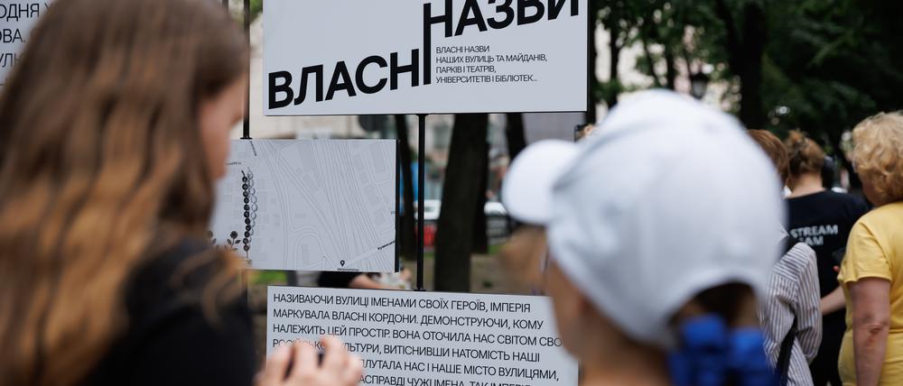 Eine relevante Ausstellung im Literaturhaus.