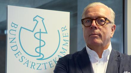 Der Präsident der Bundesärztekammer, Klaus Reinhardt.
