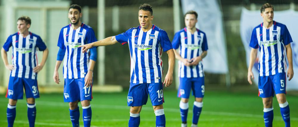 Änis Ben-Hatira im Januar 2016, kurz bevor er Hertha BSC verlassen hat.