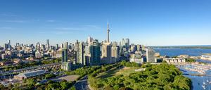 Blick auf die Downtown mit dem CN Tower.