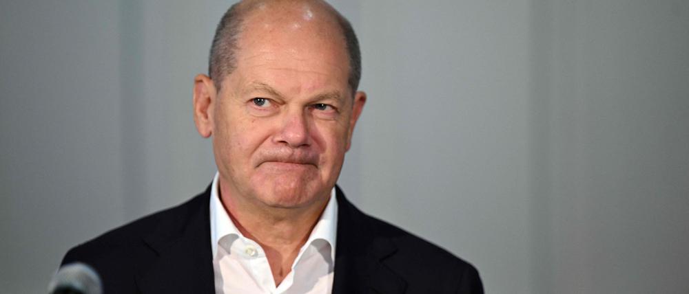 Bundeskanzler Olaf Scholz (SPD)
