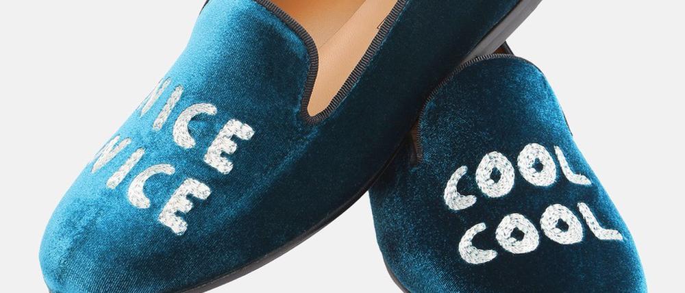 Nice und cool: Das Stickerei-Motiv stammt vom Künstler Pascal Wild.