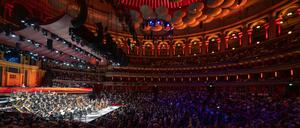 Das Rundfunk-Sinfonieorchester Berlin in der Royal Albert Hall.