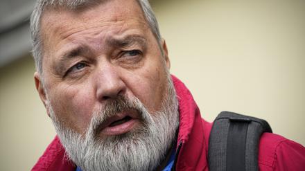 Dmitri Muratow, Journalist, Friedensnobelpreisträger und Chefredakteur der einflussreichen russischen Zeitung „Nowaja Gaseta“.