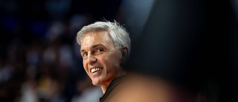 Basketball-Natinaltrainer Gordon Herbert peilt den Gruppensieg an.