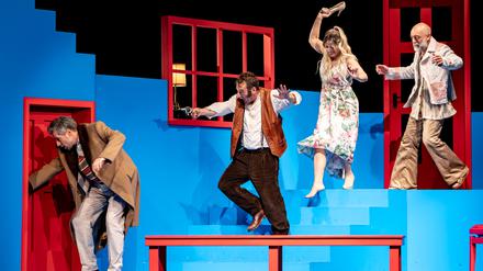 Die Tschechow-Komödie „Onkel Wanja“ hatte am 2. 9. Premiere am Schlosspark Theater.