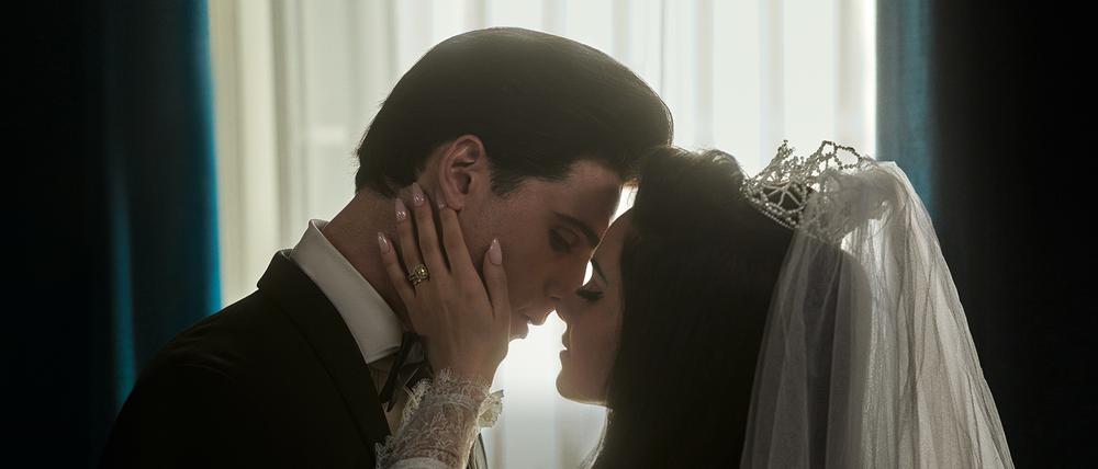 Jacob Elordi und Cailee Spaeny spielen Elvis und Priscilla Presley in Sofia Coppolas Biopic über die Frau des „King“.