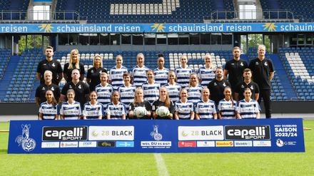 Die Frauen vom MSV Duisburg wollen die Klasse seriös halten.