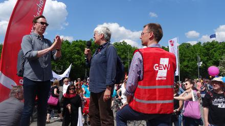 Protest der GEW (Archivbild)