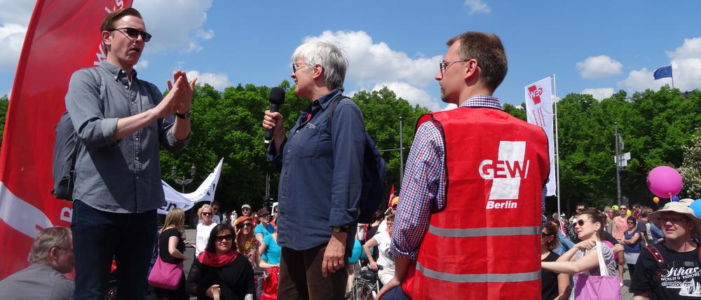 Protest der GEW (Archivbild)