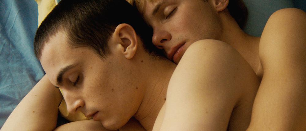Julien De Saint Jean und Jérémy Gillet im Eröffnungsfilm „Hör auf zu lügen“.