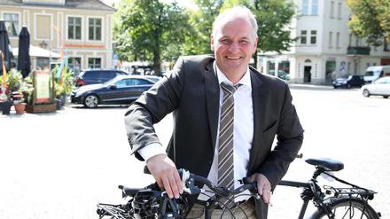 "Gemeinsam in die Pedale treten - Kickoff zum Stadtradeln 2017, Jägertor Potsdam 04.09.2017 Foto: Sebastian Gabsch PNN