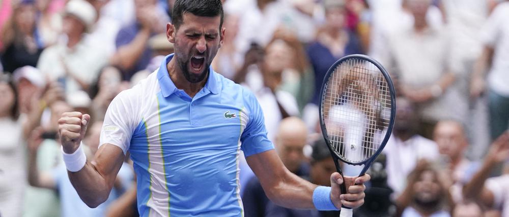 Novak Djokovic hatte mit Taylor Fritz wenig Probleme.