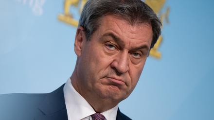  Markus Söder (CSU), Ministerpräsident von Bayern.