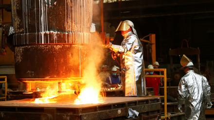Vor allem die schlechte Auftragslage in der Industrie lässt die deutsche Wirtschaft kriseln. 