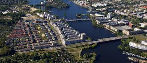Wasserstadt Spandau Luftbild