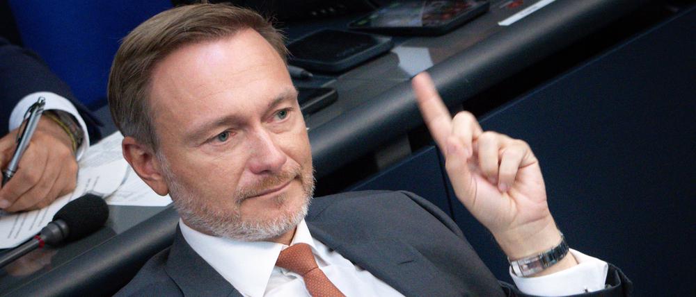 Er hat nach wie vor Bedenken: Finanzminister Christian Lindner (FDP).