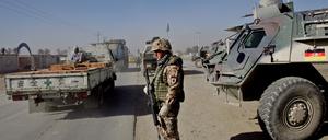 Ein deutscher Soldat 2005 in Kabul. Mehr als 20 Jahre dauerte die humanitäre Intervention der westlichen Koalition in Afghanistan.