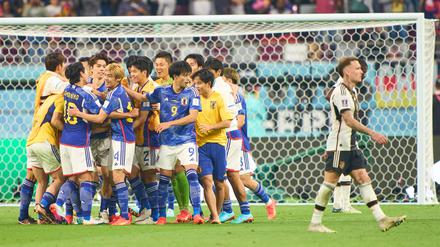 Schlechte Erinnerungen. Mit der Niederlage gegen Japan nahm für die deutsche Nationalmannschaft die verkorkste WM in Katar ihren Lauf.