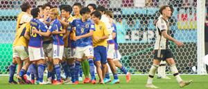 Schlechte Erinnerungen. Mit der Niederlage gegen Japan nahm für die deutsche Nationalmannschaft die verkorkste WM in Katar ihren Lauf.