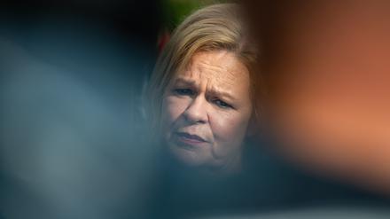 Düstere Aussichten für Nancy Faeser.