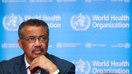 WHO-Chef Tedros Adhanom Ghebreyesu.