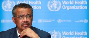 WHO-Chef Tedros Adhanom Ghebreyesu.