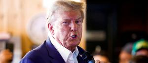 Ex-US-Präsident Donald Trump.