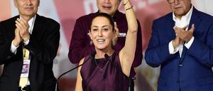 Die linke Kandidatin Claudia Sheinbaum.
