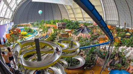 Blick in den tropischen Freizeitpark von Tropical Islands.